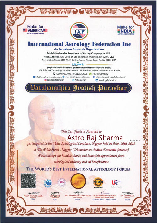 Astro Raj Sharma